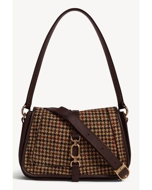 Hobbs Wren Tweed Crossbody Bag - Brown