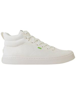 CARIUMA Ibi High Knit Plimsolls - White