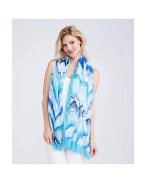 Pia Rossini Noa Lightweight Summer Scarf - White