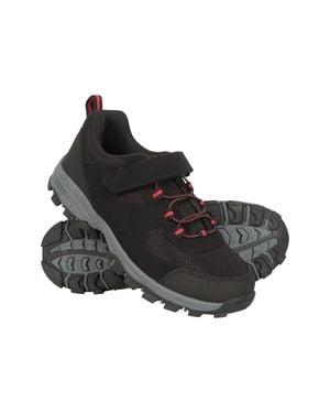 Mountain Warehouse Mcleod Outdoor Water Resistant Walking Shoes - Black