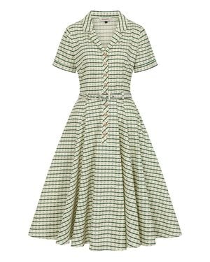 Banned Retro Bella Anchor Ahead Dress - Green