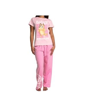 Bluey Chili Short Sleeve Pyjamas - Pink