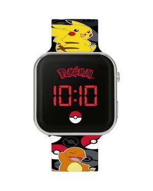Disney Pok4322Arg Pokemon 35Mm Quartz Watch - Black