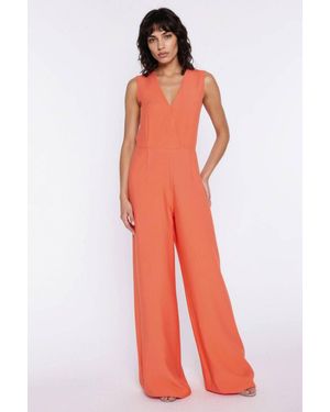 Love Lace Essential Everyday Sleeveless Jumpsuit - Red