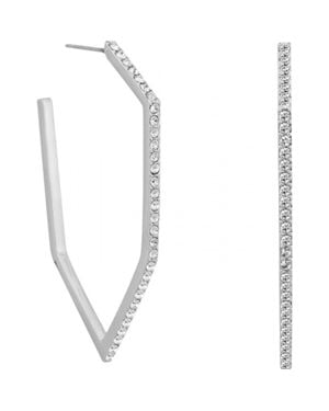 KARL LAGERFELD 5512278 Pair Of Earrings - White