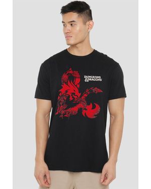 Dungeons & Dragons Ampersand Monsters T-Shirt - Red