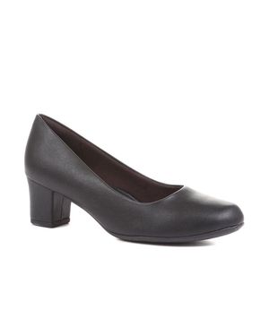 Pavers Heeled Court Shoes - Grey