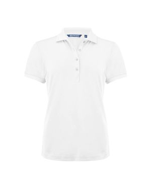 Cutter & Buck Virtue Golf Polo Shirt - White