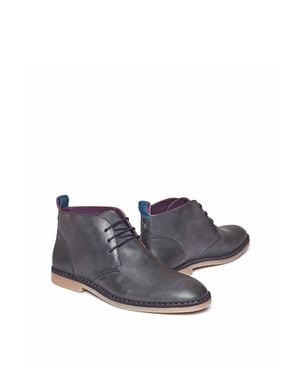 Moshulu 'Chassis' Desert Boots - Blue
