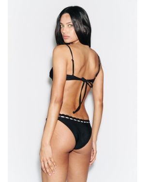 DEBUTE The Marylin Bikini Bottom - Black