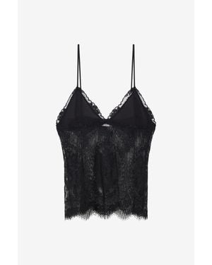 DEBUTE The Genevieve Top - Black