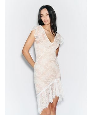 DEBUTE The Misha Dress - White