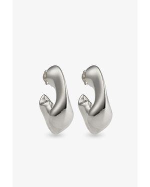 Denise Pacini - Bold Collection Ana Chunky Sculptural Hoop Earrings - Multicolor