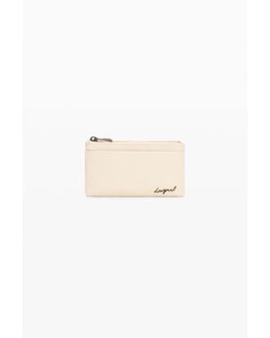 Desigual Portamonete Piccolo Charms, Donna, Poliuretano, Bianco - Neutro