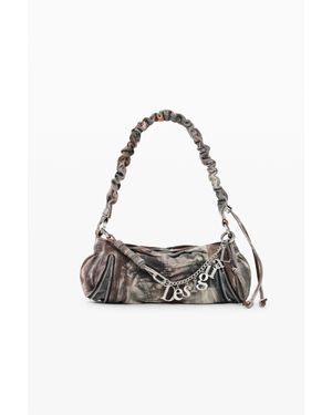 Desigual Borsa Media Stampata, Donna - Bianco