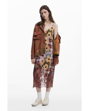 Desigual Robe Nuisette Collina Strada - Marron