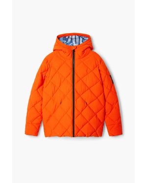 Desigual Cappotto Imbottito, Arancione