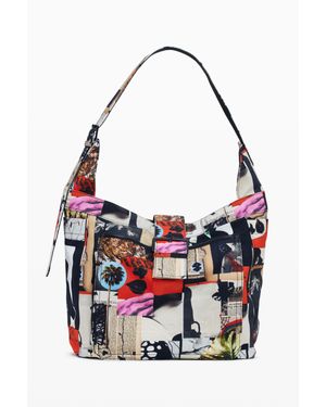 Desigual Sac Conçu Par Mr. Christian Lacroix - Blanc