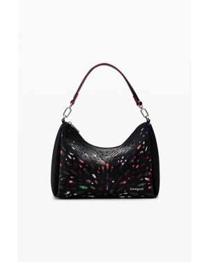 Desigual Sac Moyen Perforé - Noir