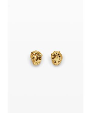 Desigual Boucles D'Oreilles Irrégulières Plaquées Or Zalio - Multicolore