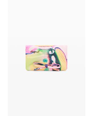 Desigual Portamonete Medio, Donna, Poliuretano - Multicolore