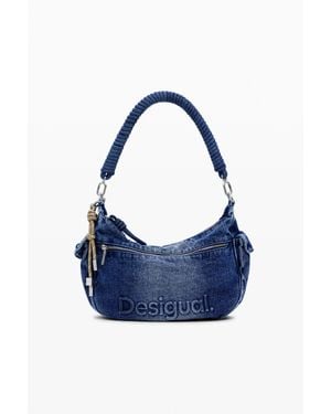 Desigual Borsa Media - Blu