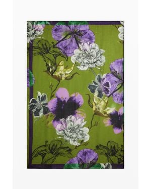 Desigual Foulard Conçu Par Mr. Christian Lacroix - Vert