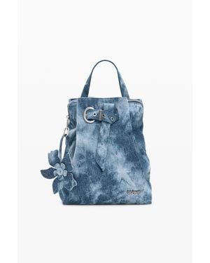 Desigual Zainetto Denim Piccolo, Blu
