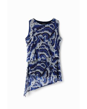 Desigual T-Shirt - Bleu