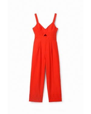 Desigual Jumpsuits & playsuits > jumpsuits - Rouge
