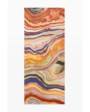 Desigual Foulard Stampato Rettangolare, Viscosa - Multicolore