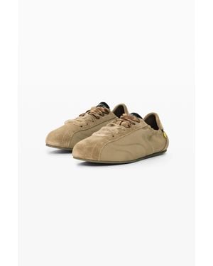 Desigual Baskets Lazo, Femme, Vert - Blanc