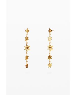 Desigual Orecchini Cascata Di Stelle Zalio - Marrone