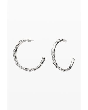 Desigual Orecchini Argentati Zalio, Nero