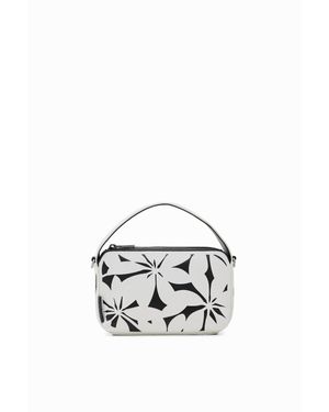 Desigual Mini Sac Fleurs Estampées - Métallisé