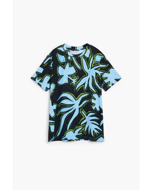 Desigual T-Shirt À Manches Courtes Jungle - Vert