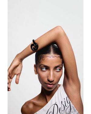 Desigual Bracelet Cœur Zalio - Noir