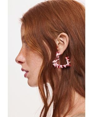Desigual Orecchini Cuore Rosa Zalio