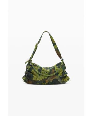 Desigual Pantalone Lungo Collab Ottolinger, Verde