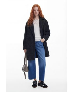 Desigual Cappotto Lungo, Nero