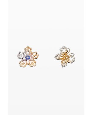 Desigual Orecchini Asimmetrici Zalio, Arancione