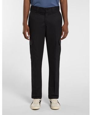 Dickies Mechanical Stretch Slim Cargo Trousers - Black