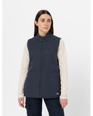 Dickies Duck Lined Gilet - Blue