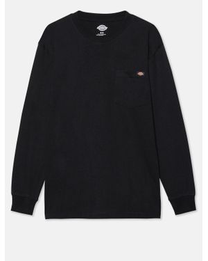 Dickies Long Sleeve Pocket Tee - Black