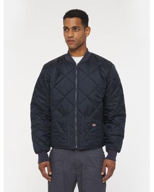 Dickies Diamond Quilted Jacket - Blue