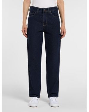 Dickies 993 High-Waist Tapered Carpenter Jeans - Blue