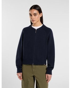 Dickies Milan Full-Zip Jumper - Blue