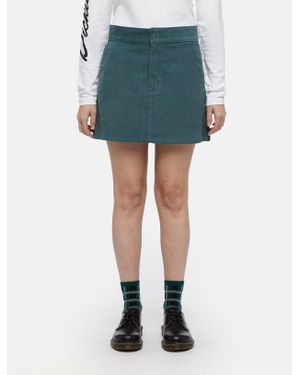 Dickies Corduroy Mini Skirt - Blue