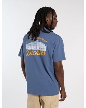 Dickies Wellsville Midweight T-Shirt - Blue
