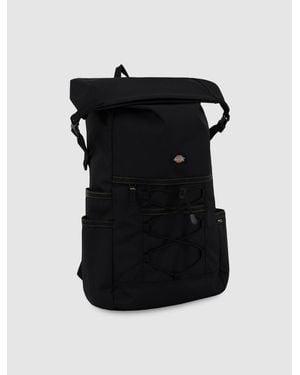 Dickies Ashville Utility Roll Top Backpack - Black